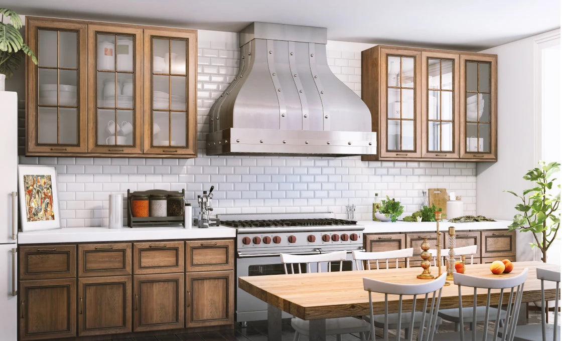 Modern Copper Custom Range Hoods