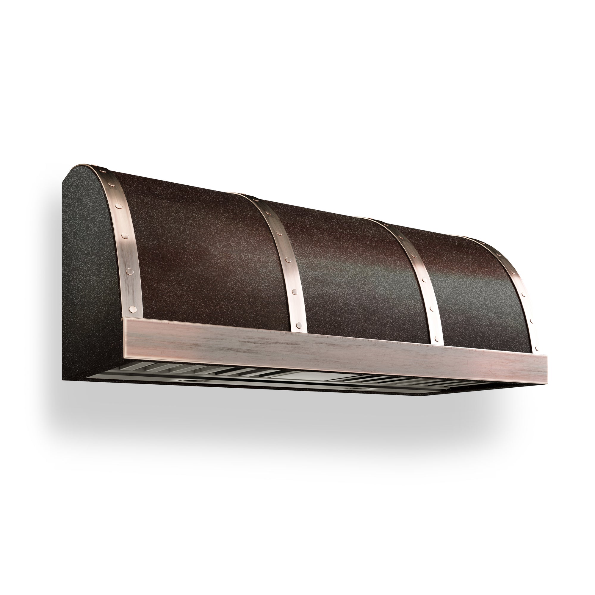Archer Custom Range Hood | Barrel Style Range Hoods - Modern Copper, LLC