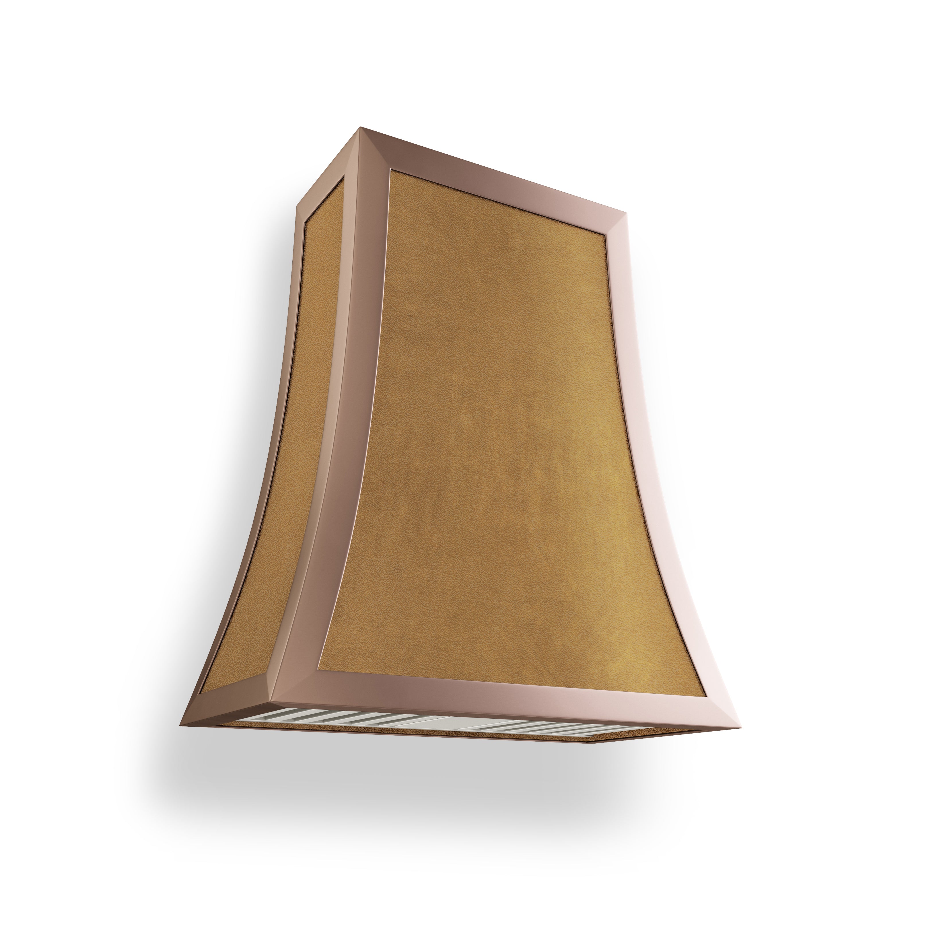 Luxury Gold Range Hoods Polished and Brushed Gold Stove Hoods