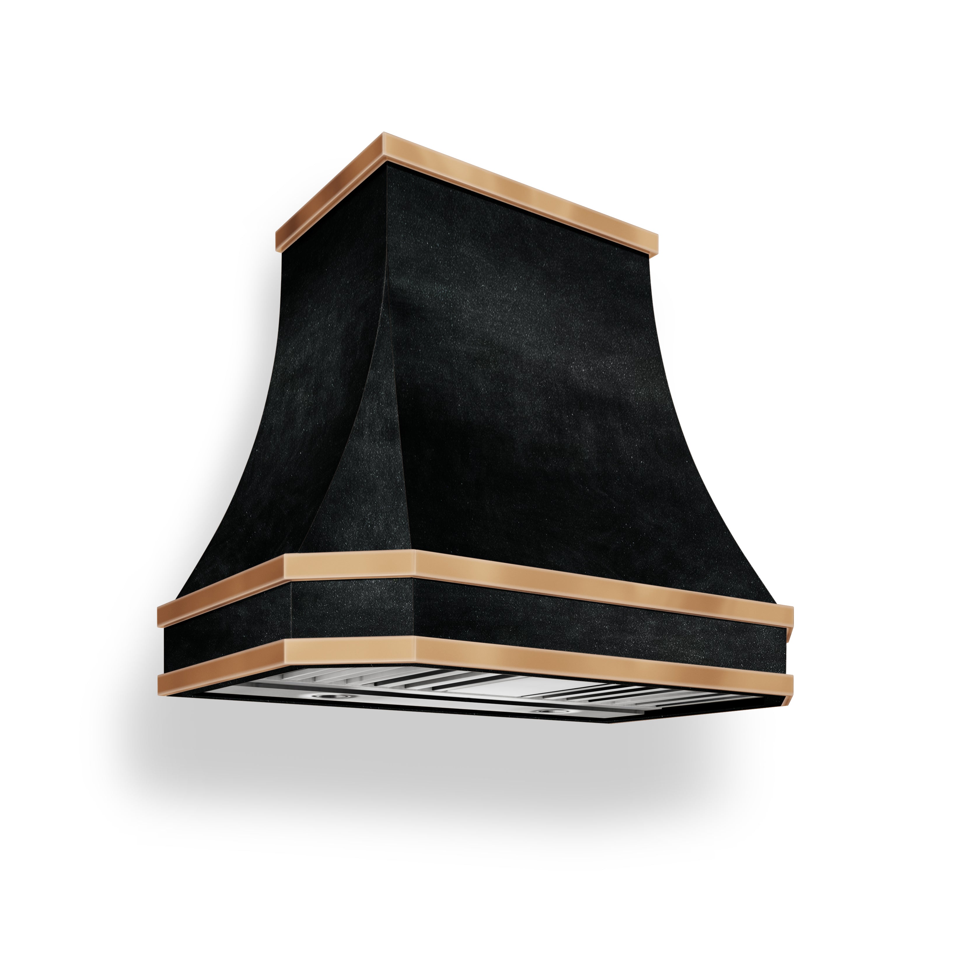 Luz Custom Range Hood | Copper Hoods For Kitchens - Modern Copper, LLC