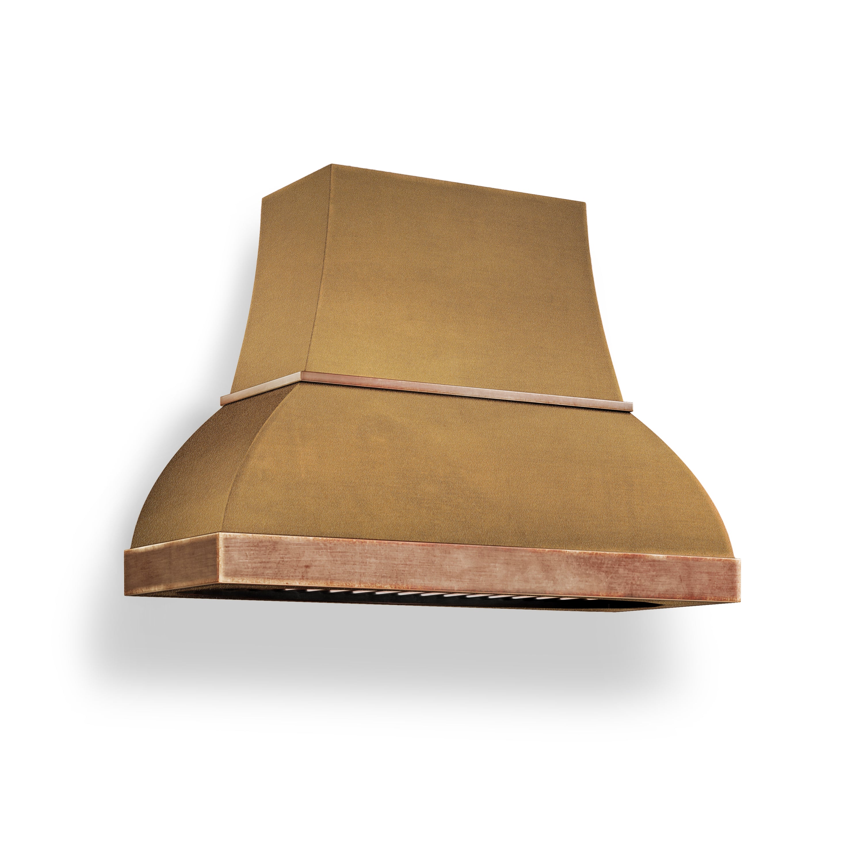 Gold Range Hood Luxury Gold Range Hoods | Polished & Brushed Gold Vents - Modern Copper