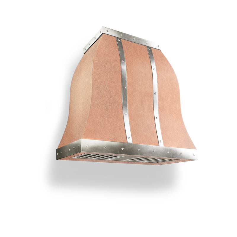 Porter Custom Range Hood | Bell-Shaped with Curved Lines - Modern ...